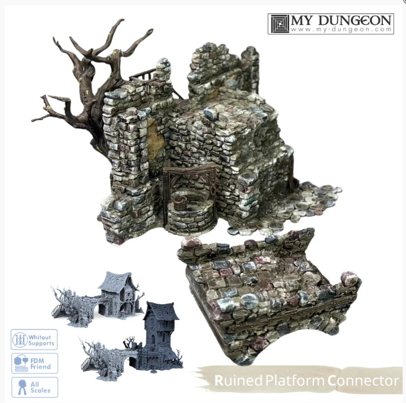 Ruined Platform Connector - My Dungeon