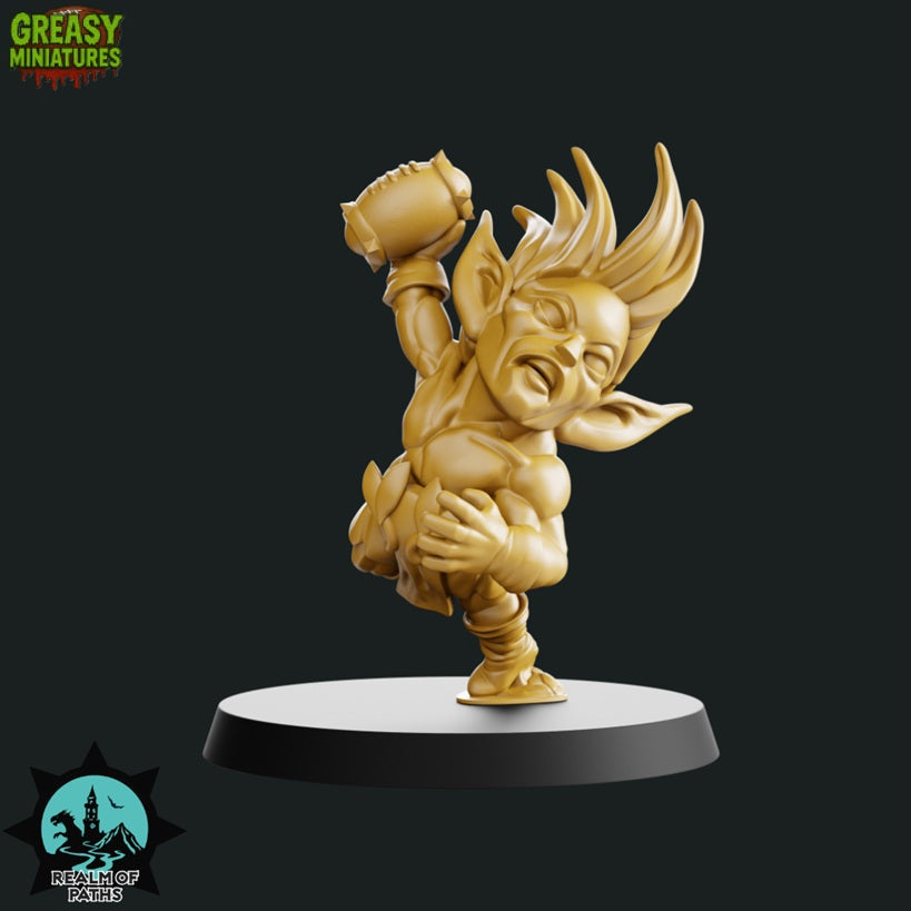 Chibi - Forest Wood Elves - Tabletop Wargaming Team - By Realm of Paths
