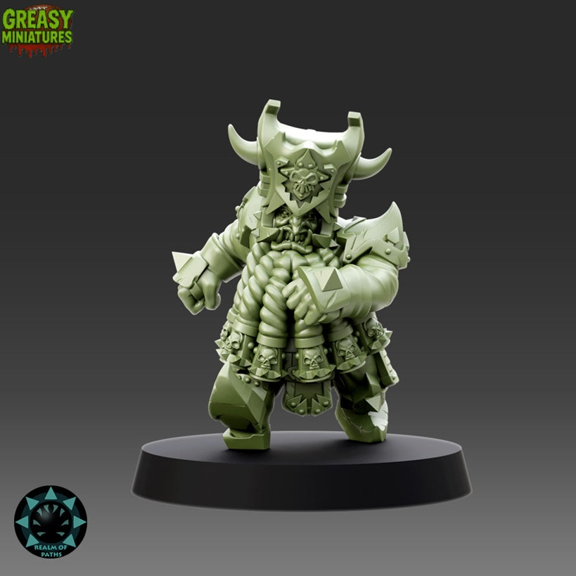 The Iron Boulders - Doom Dwarfs - Tabletop Wargaming Team-  Miniatures - Realm of Paths