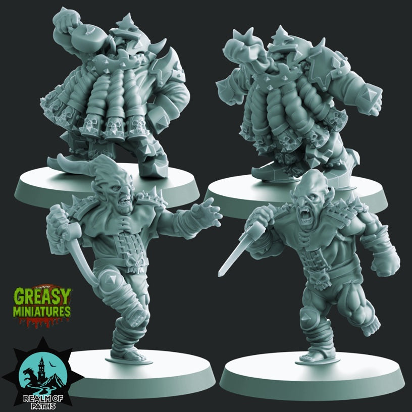 The Iron Boulders - Doom Dwarfs - Tabletop Wargaming Team-  Miniatures - Realm of Paths