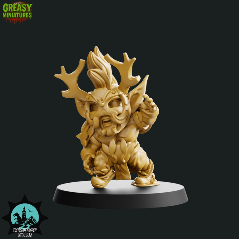 Chibi - Forest Wood Elves - Tabletop Wargaming Team - By Realm of Paths