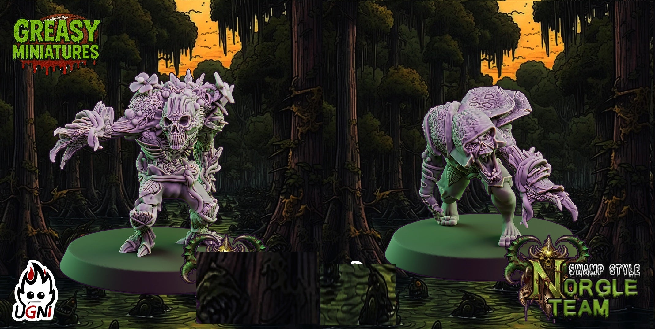 Rotten and Infected Team - Fantasy Football by Ugni Miniatures