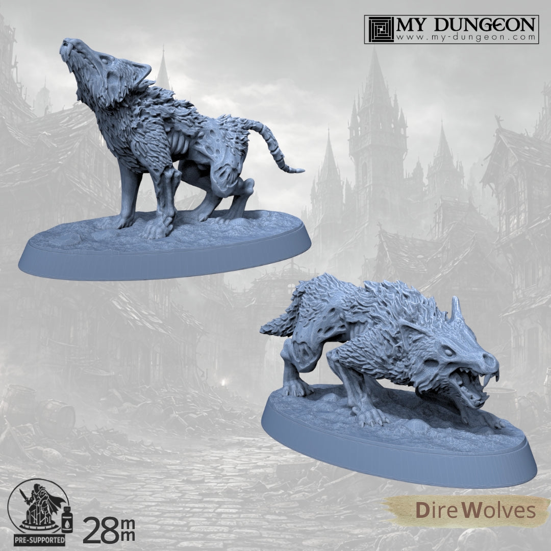 Dire Wolves – Feral Beasts - My Dungeon