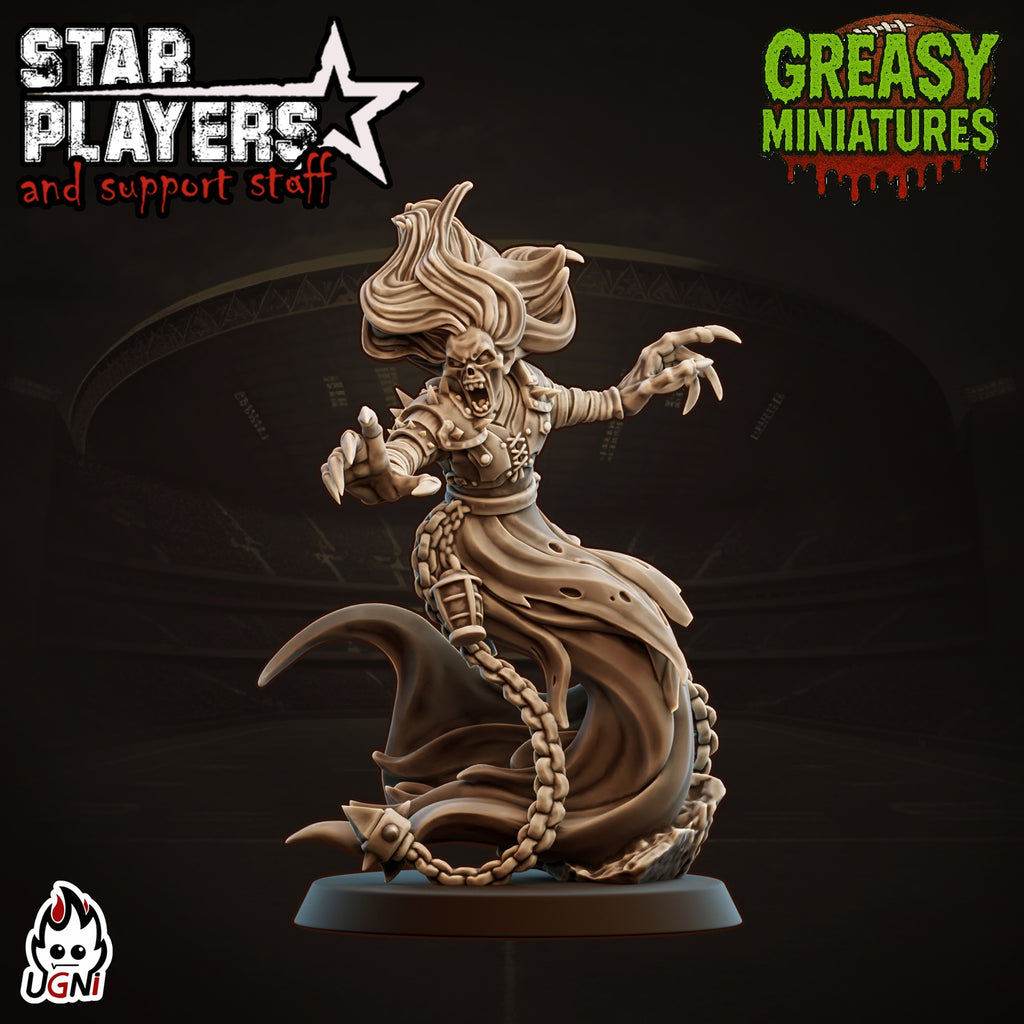 Gretjen Wochter - Wraith - Famous Player - Wargaming and Tabletop games By Ugni Miniatures