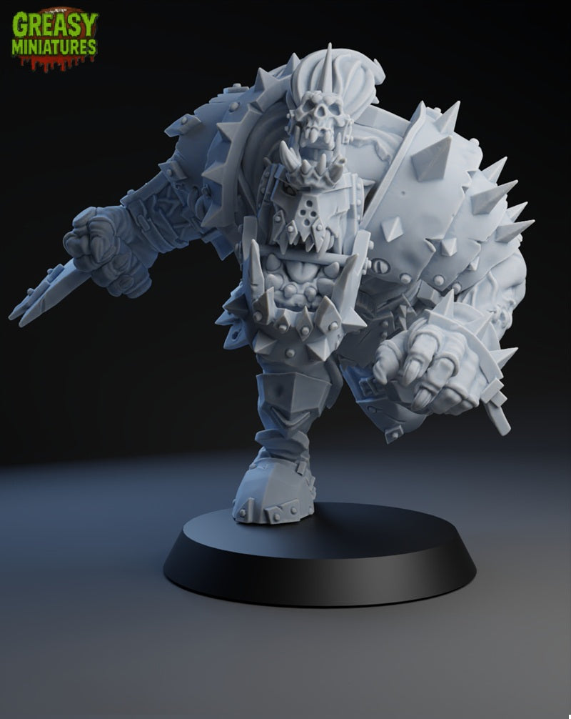 Orc Charger - Fantasy Football - Famous Player - Brutefun Miniatures