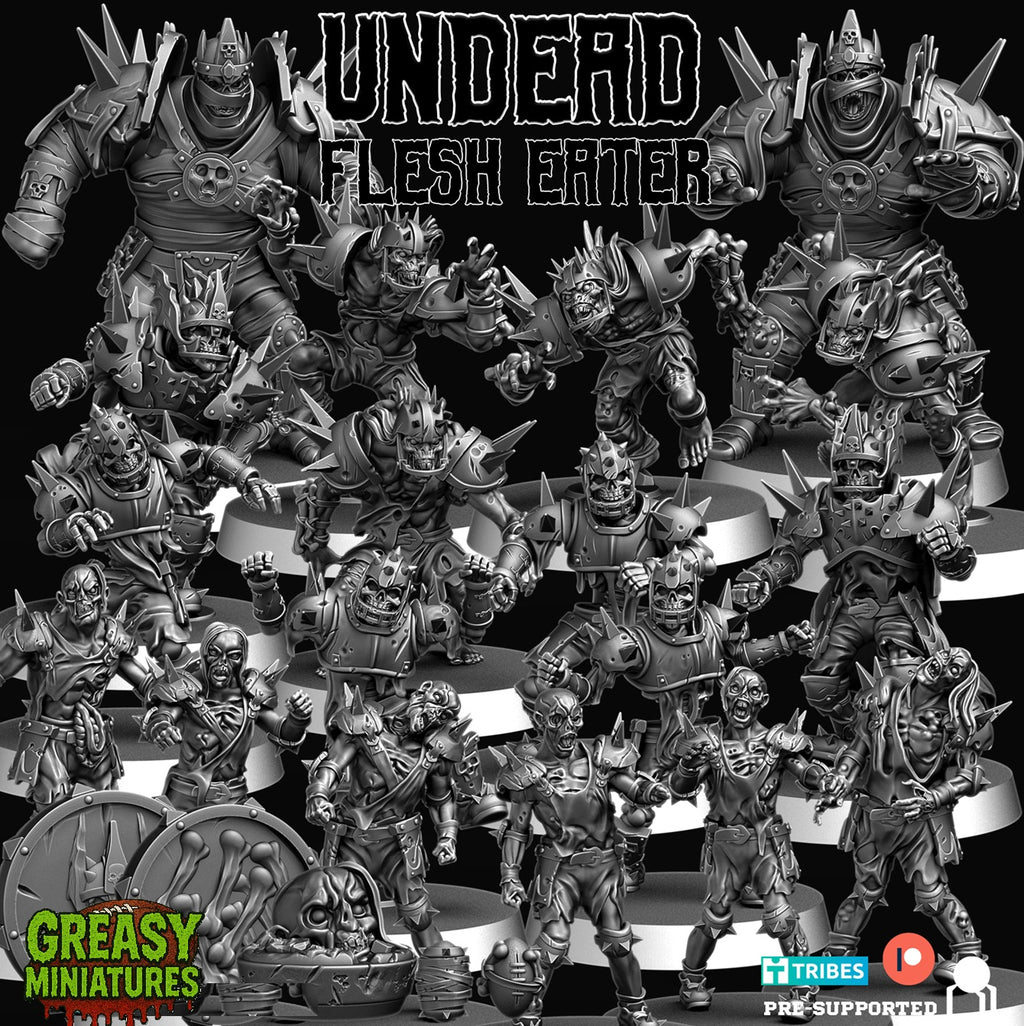 Undead - Flesh Eater - Fantasy Football Team By Realm of Paths