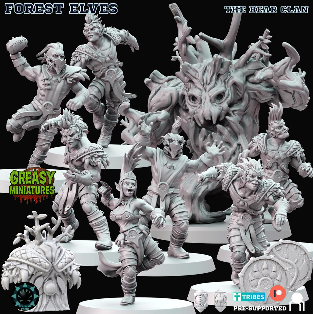 Forest Elf - Fantasy Football Team - By Realm Of Paths