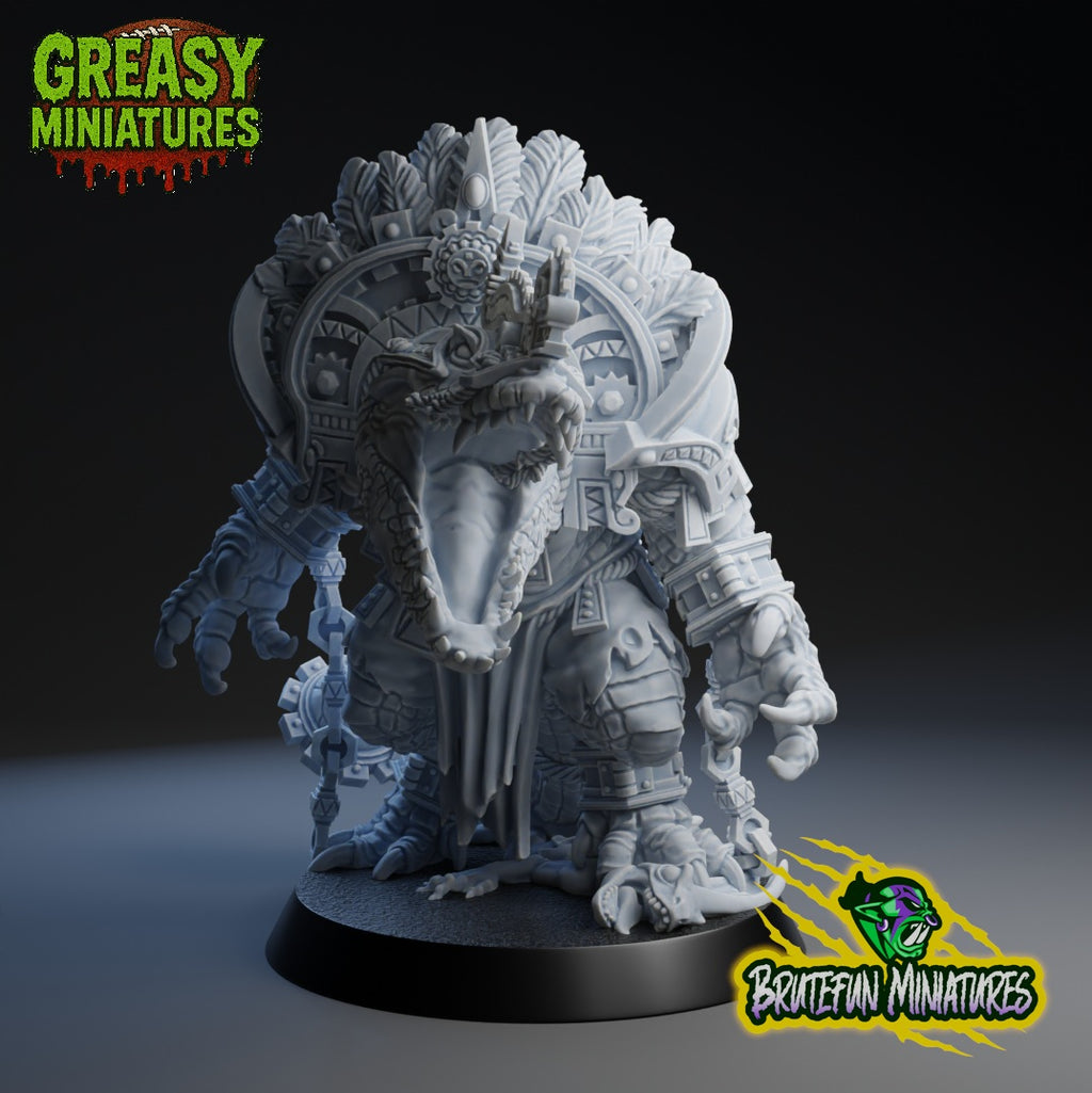 Crocodile Famous player/Big Guy - Fantasy Football - Brutefun Miniatures