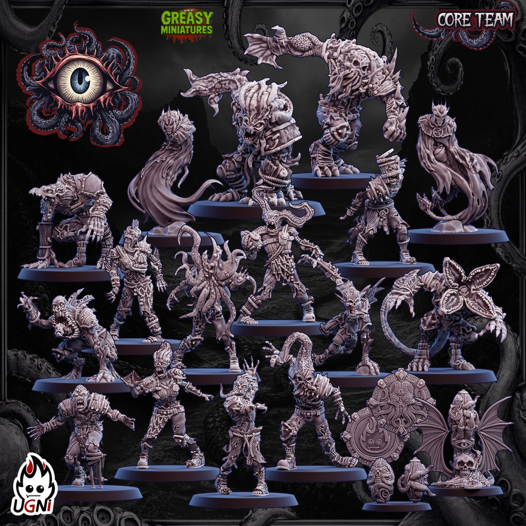 Lovecraftian - Horror Undead - Fantasy Football Team - Ugni Miniatures