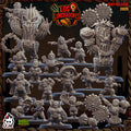 Los Lunchadores - Tabletop Wargaming - Halfling Team - By Ugni Miniatures