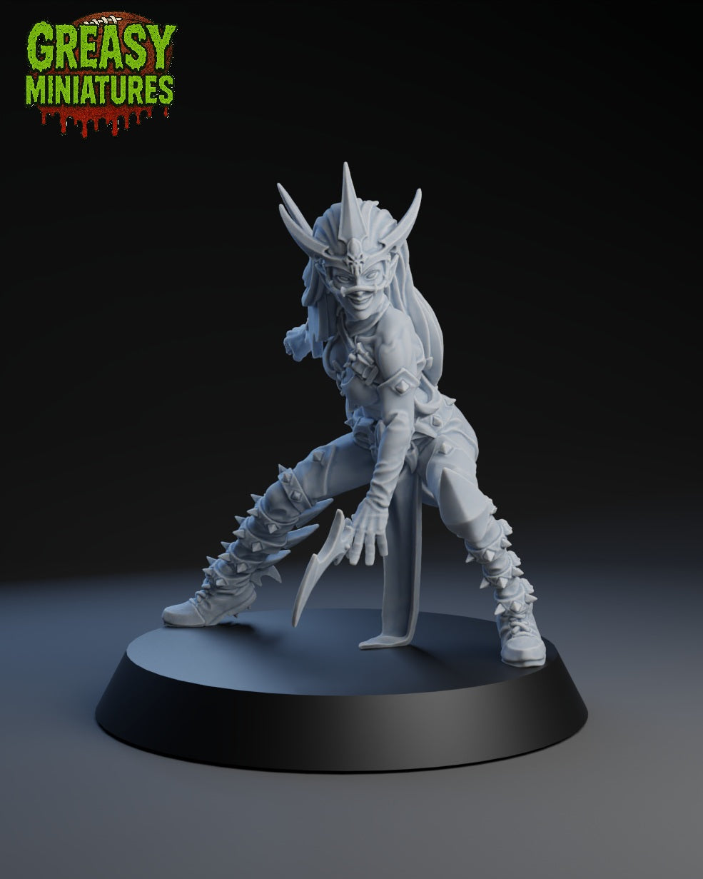 Dark Elf - Fantasy Football Team - Brutefun Miniatures