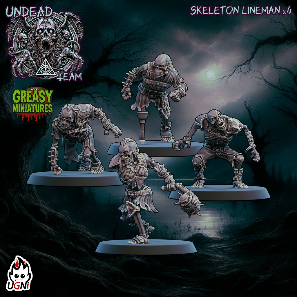 Lovecraftian - Horror Undead - Fantasy Football Team - Ugni Miniatures