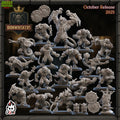 Ironwhiskers - Ratmen Team - Tabletop Wargaming Team - Ugni Miniatures