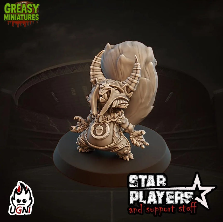 Killer Squirrel Famous Player - Fantasy Football - Stunty - Ugni Miniatures