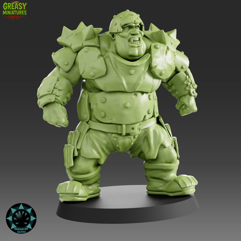 The Iron Plate - Ogre Fantasy Football Team - Realm Of Paths