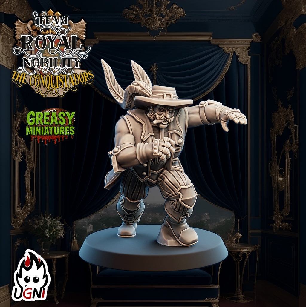Royal Nobility - Fantasy Football - Conquistador Style by Ugni Miniatures
