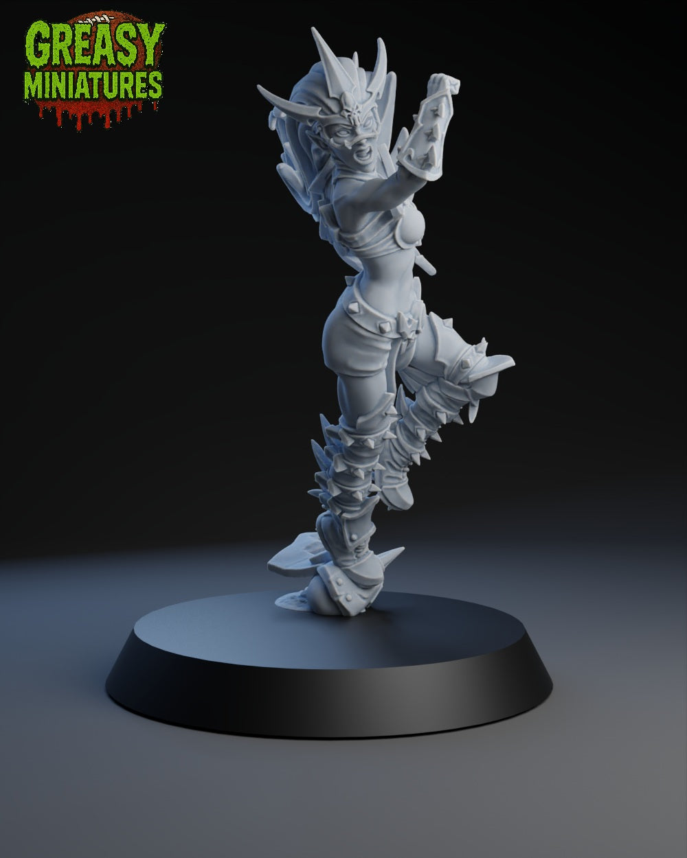 Dark Elf - Fantasy Football Team - Brutefun Miniatures