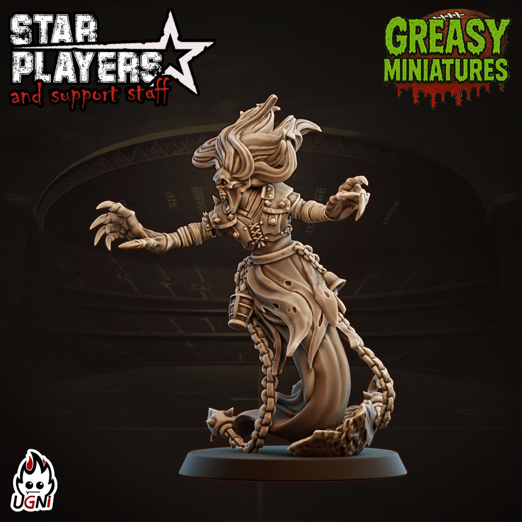 Gretjen Wochter - Wraith - Famous Player - Wargaming and Tabletop games By Ugni Miniatures