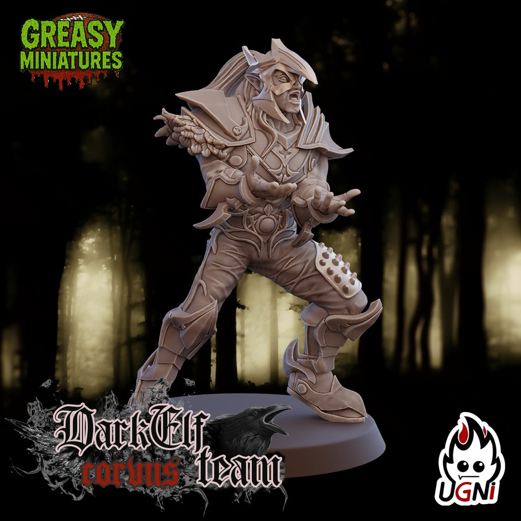 Corvus Team - Dark Elf - Fantasy Football - Ugni Miniatures