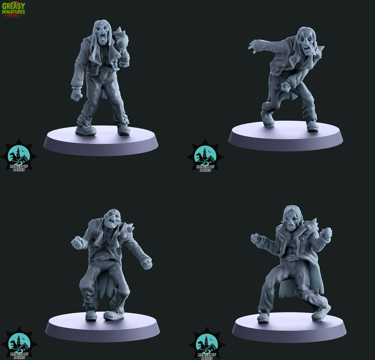Necromancer Team - The Ghost Dress - Tabletop Wargaming Team - Realm Of Paths