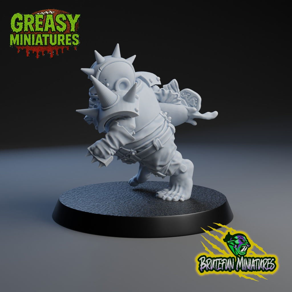 Halfling Famous Players - Bomber and Blitzer - Fantasy Football By Brutefun Miniatures