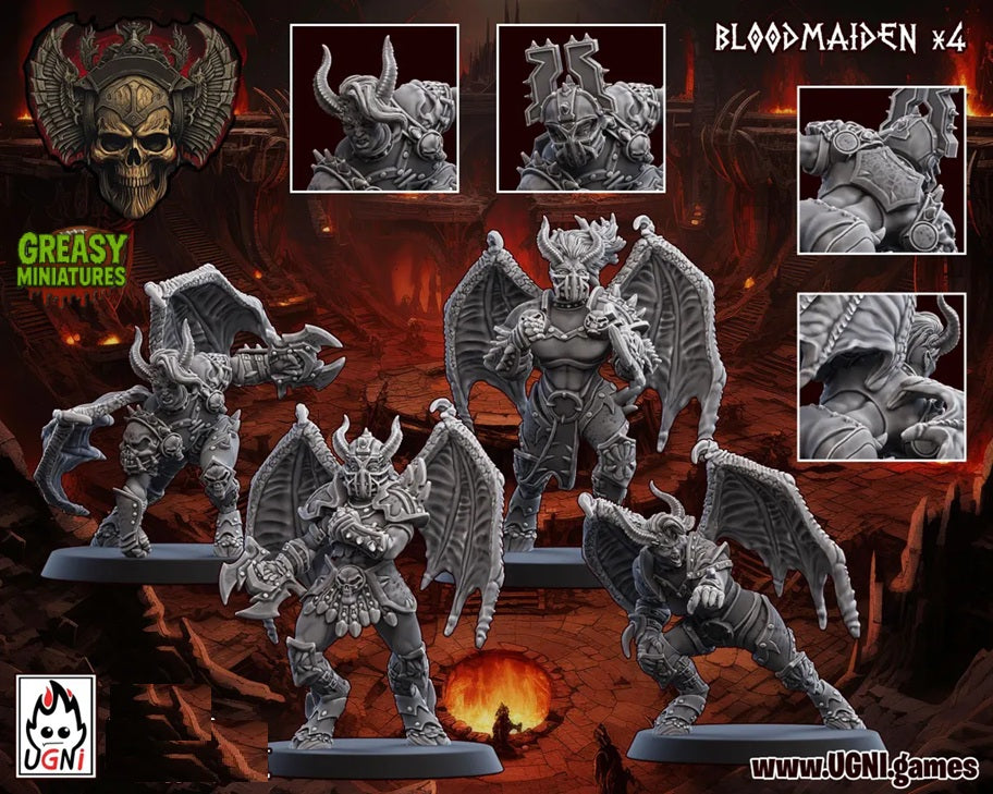 Bloody Valkyrie - Fantasy Football Team - Ugni Miniatures