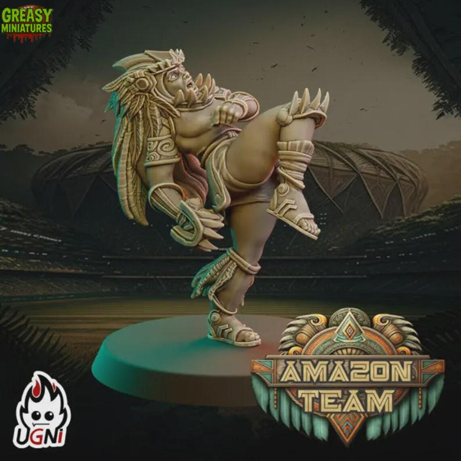 Huntresses Aztec - Amazon - Tabletop Wargaming Team - Ugni Miniatures - Resin Miniature