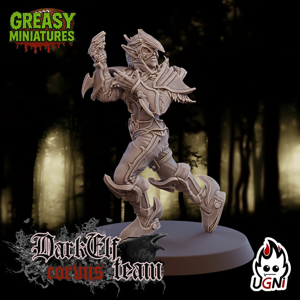 Corvus Team - Dark Elf - Fantasy Football - Ugni Miniatures
