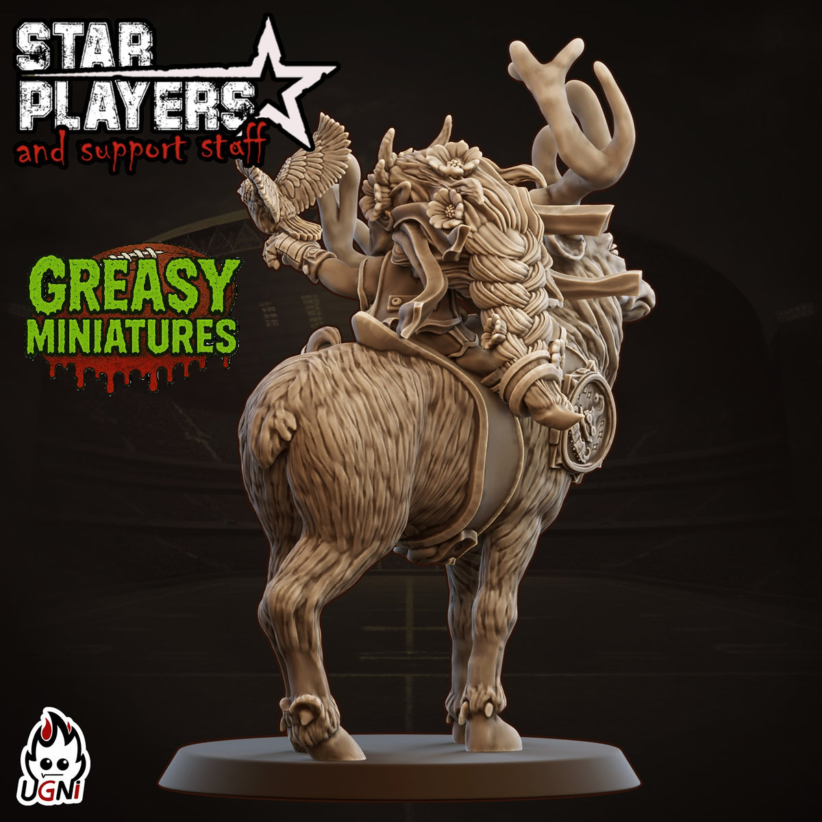 Dowana Timberfoot - Gnome - Famous Player - By Ugni Miniatures