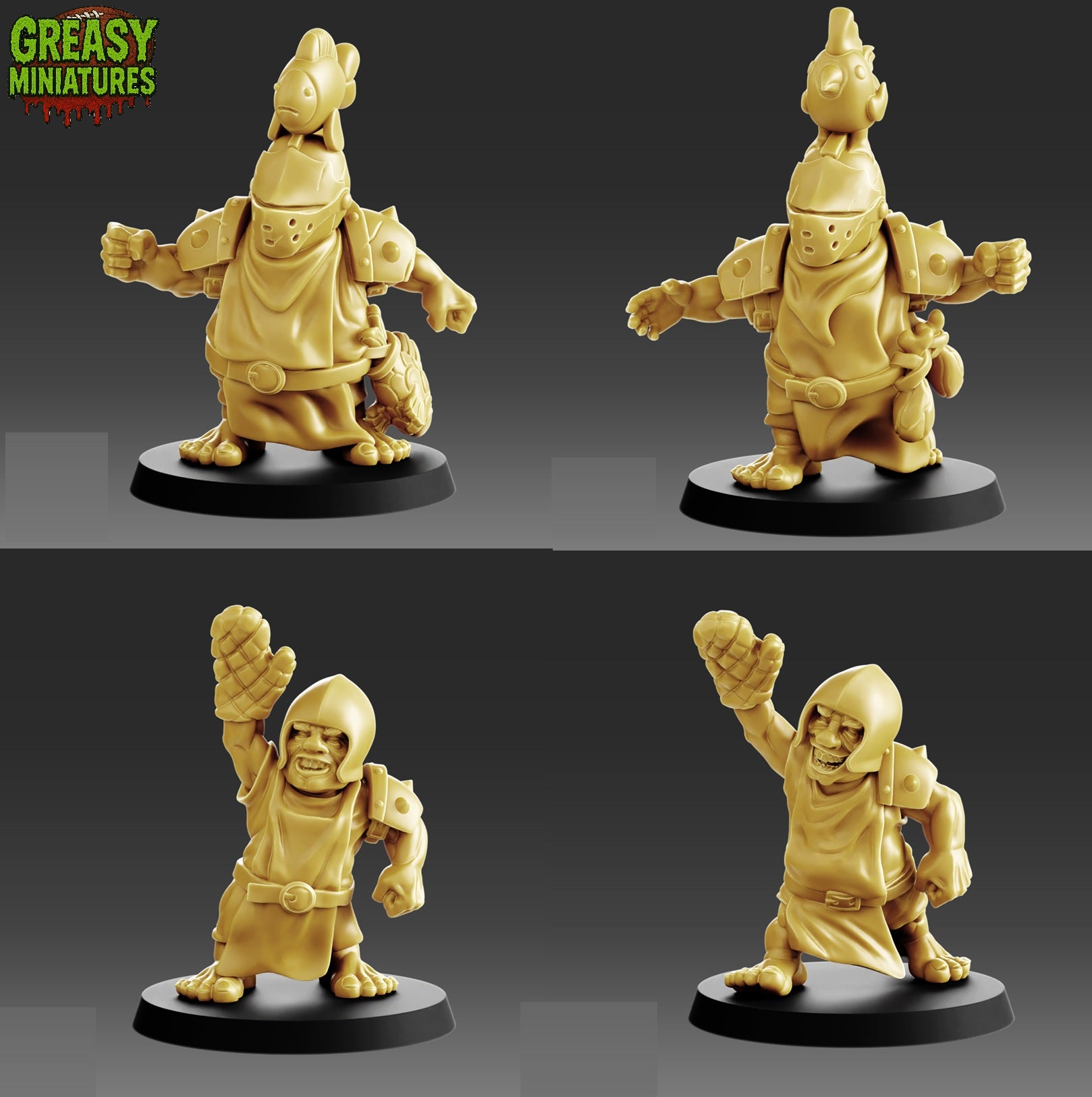 Kitchen Knights - Halfling Team - Fantasy Football - By Realm of Paths