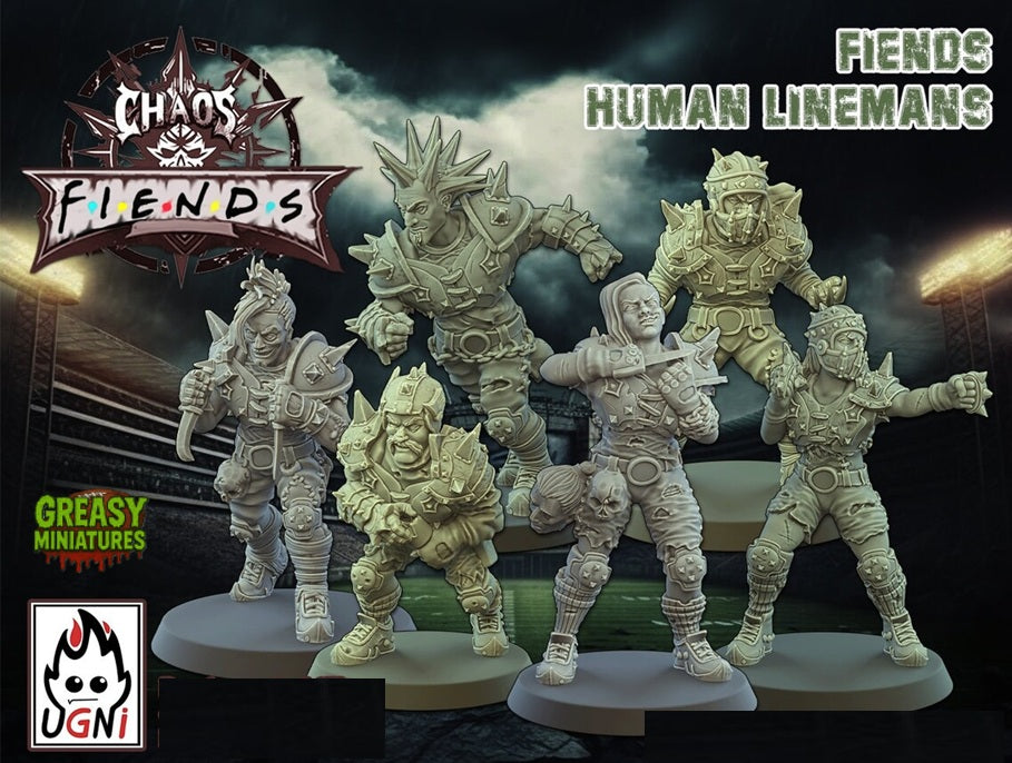 Fiends of Chaos Team - (Renegades) - Tabletop Wargaming - Ugni Miniatures