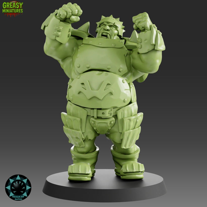 The Iron Plate - Ogre Fantasy Football Team - Realm Of Paths