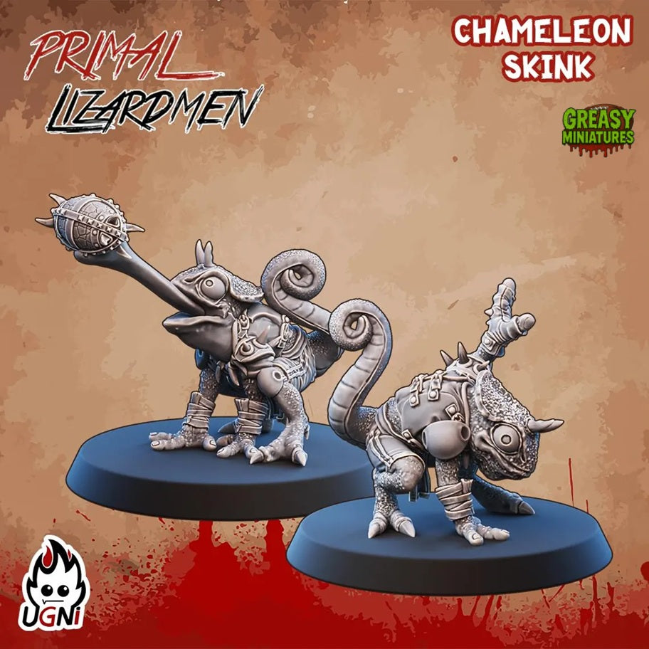 Lizard Team - Primal - Tabletop Wargaming Team - UGNI Miniatures