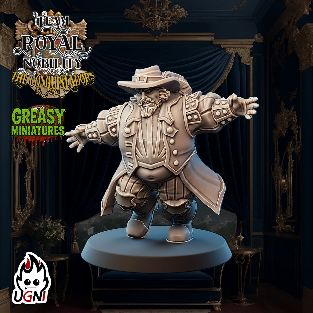 Royal Nobility - Fantasy Football - Conquistador Style by Ugni Miniatures