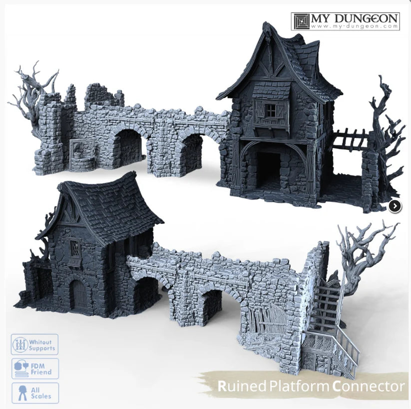 Ruined Platform Connector - My Dungeon