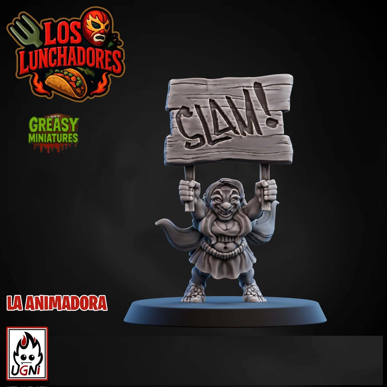 Los Lunchadores - Tabletop Wargaming - Halfling Team - By Ugni Miniatures