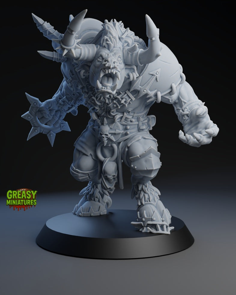 Blackfoot The Minotaur - Fantasy Football - Famous Player - Brutefun Miniatures