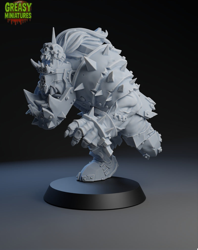 Orc Charger - Fantasy Football - Famous Player - Brutefun Miniatures