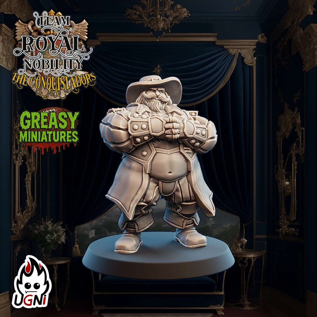 Royal Nobility - Fantasy Football - Conquistador Style by Ugni Miniatures