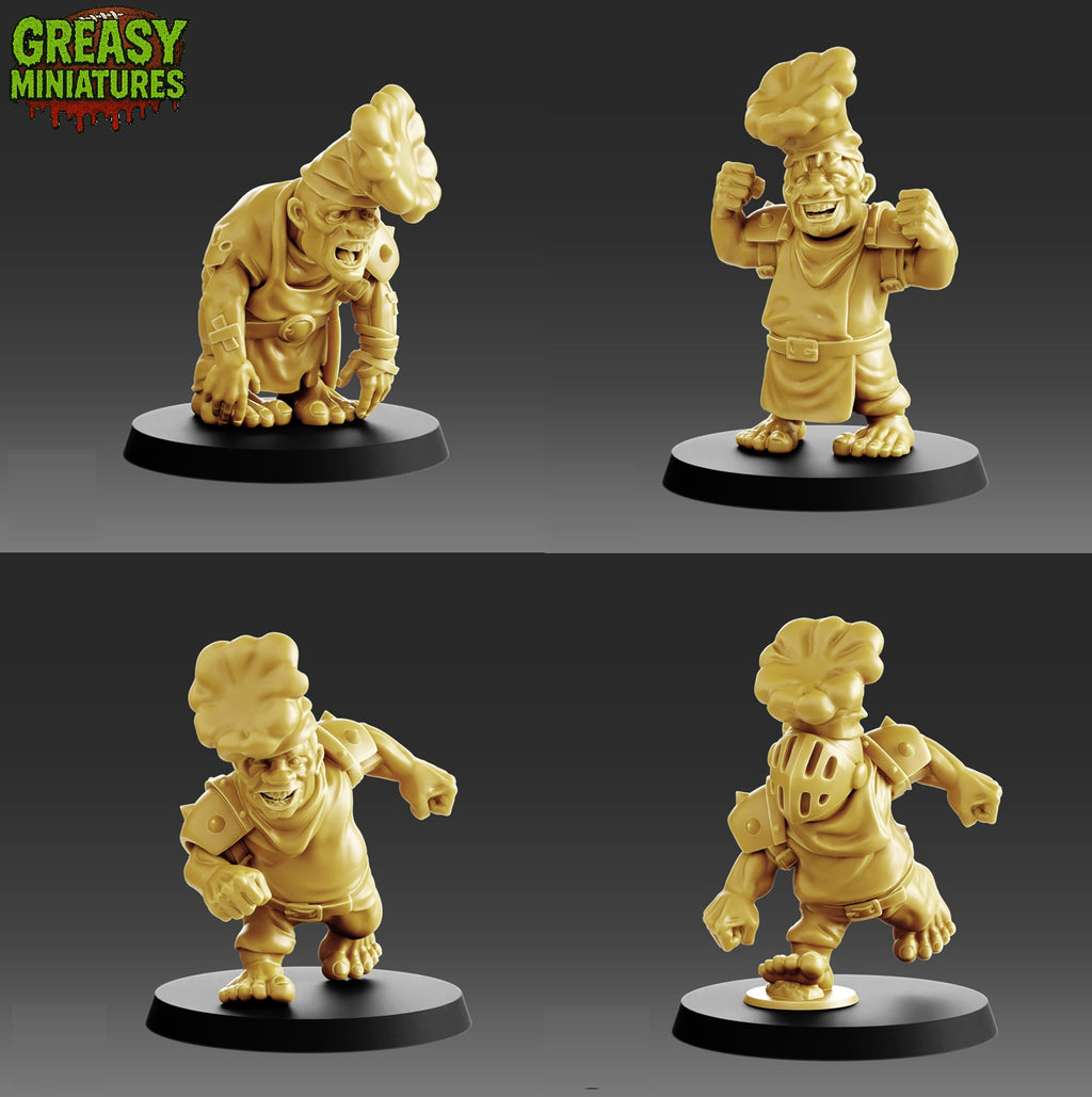 Kitchen Knights - Halfling Team - Fantasy Football - By Realm of Paths
