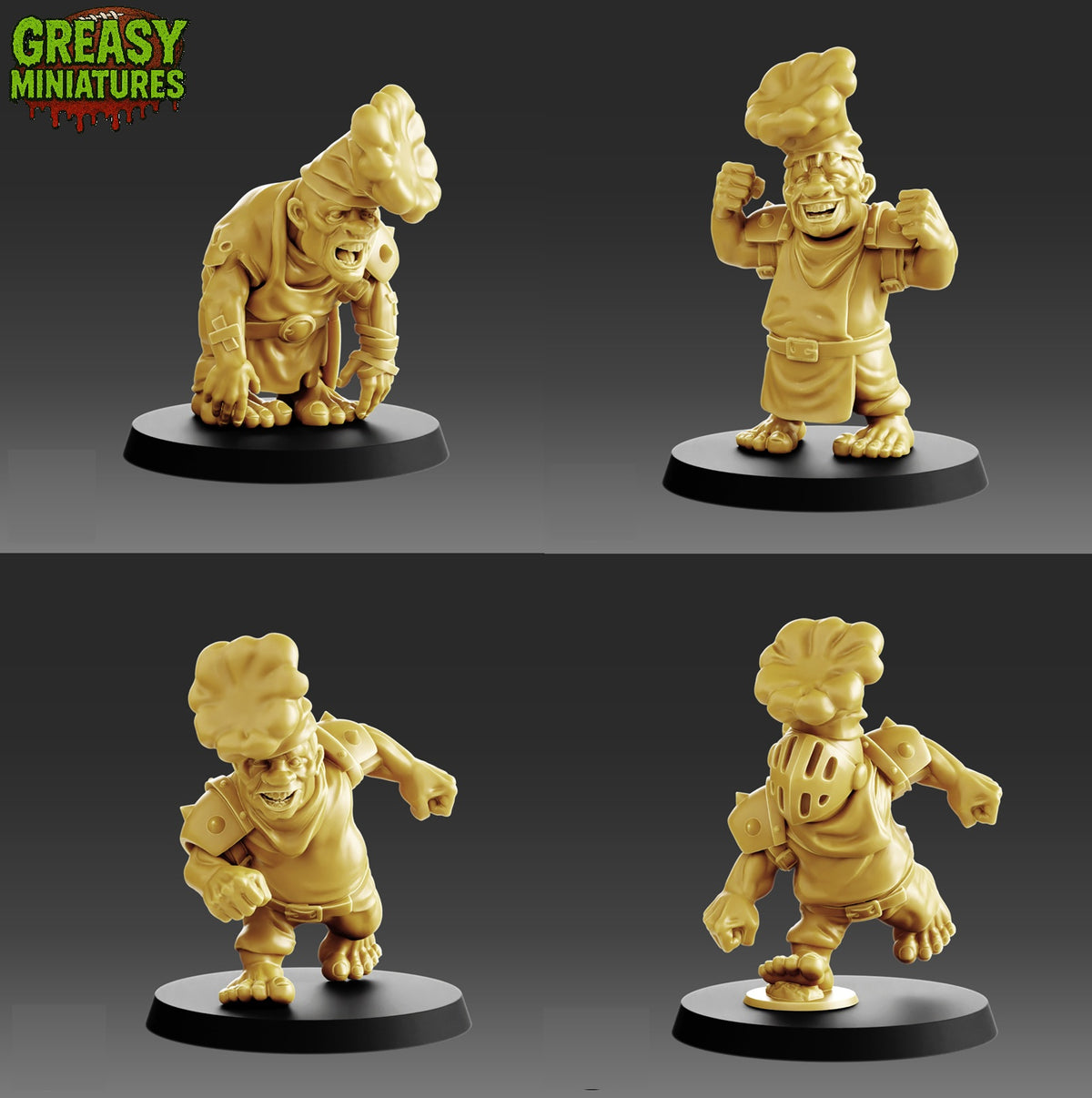 Kitchen Knights - Halfling Team - Fantasy Football - By Realm of Paths
