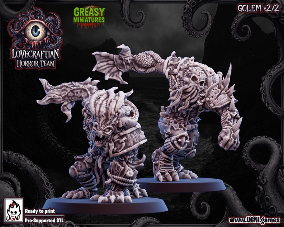 Lovecraftian - Horror Undead - Tabletop Wargaming Team - Ugni Miniatures