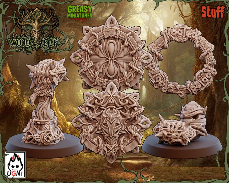 Tree Dryad - Wood Elves - Tabletop Wargaming Team - UGNI Miniatures