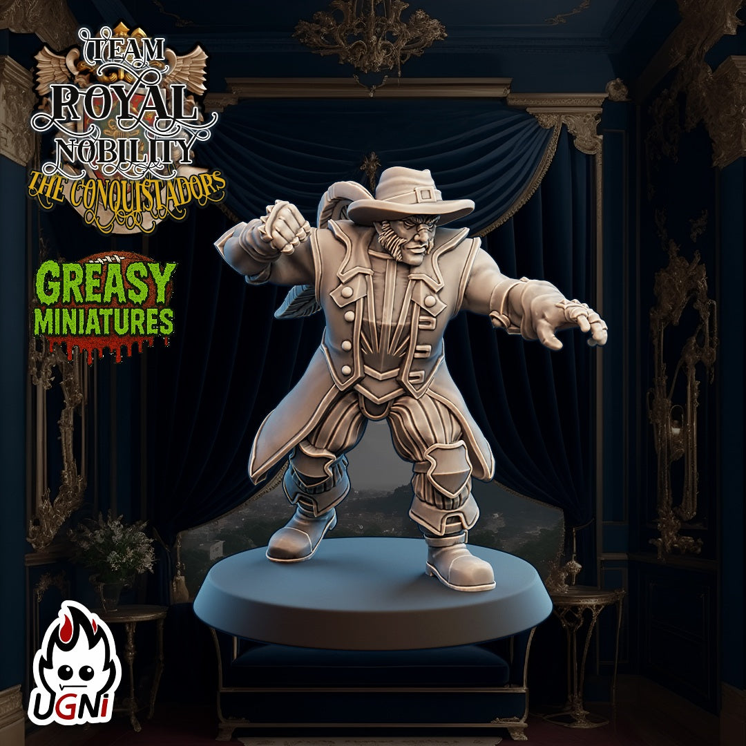 Royal Nobility - Fantasy Football - Conquistador Style by Ugni Miniatures