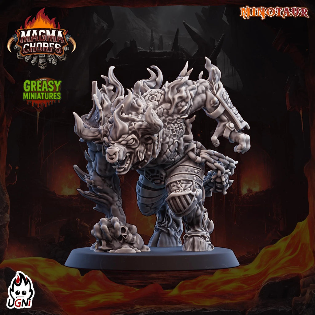 Magma Dwarfs - Chaos - And Support Staff - Chorfs - Tabletop Wargaming Team - Ugni Miniatures