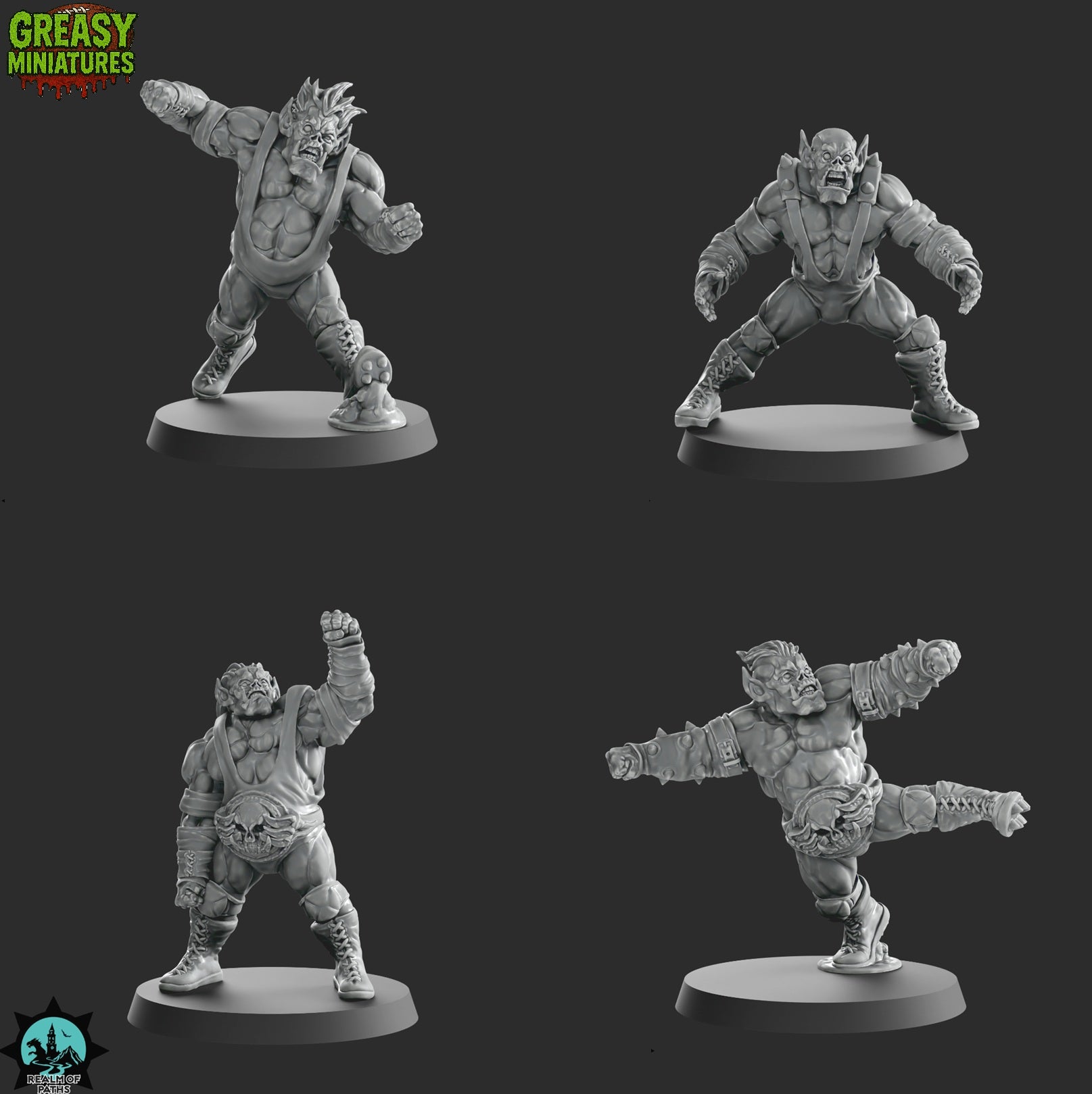 Orcslam Mania - Fantasy Football Team - By Realm of Paths - Orc Team