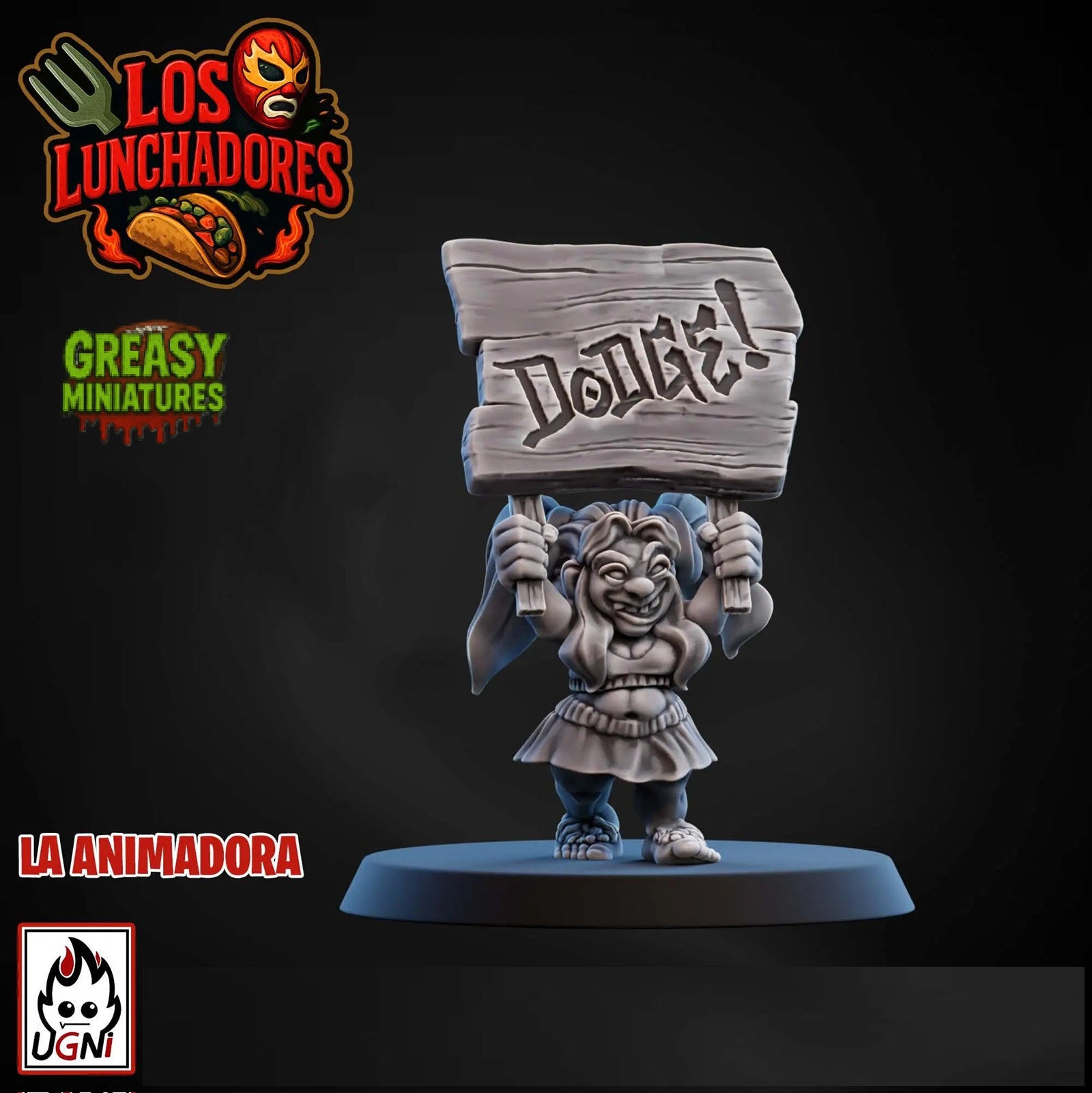Los Lunchadores - Tabletop Wargaming - Halfling Team - By Ugni Miniatures