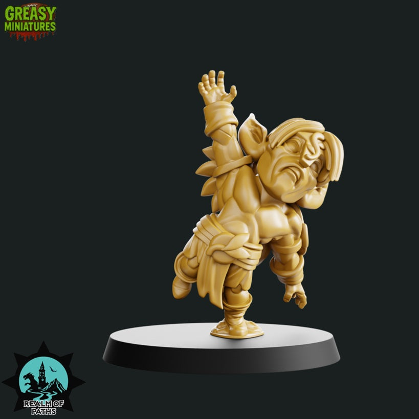 Chibi - Forest Wood Elves - Tabletop Wargaming Team - By Realm of Paths