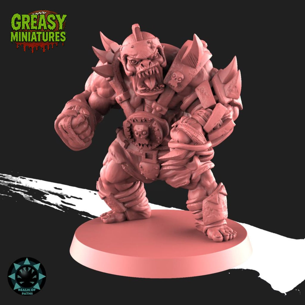 The Brawlers - Orc Fantasy Football Team - By Realm of Paths