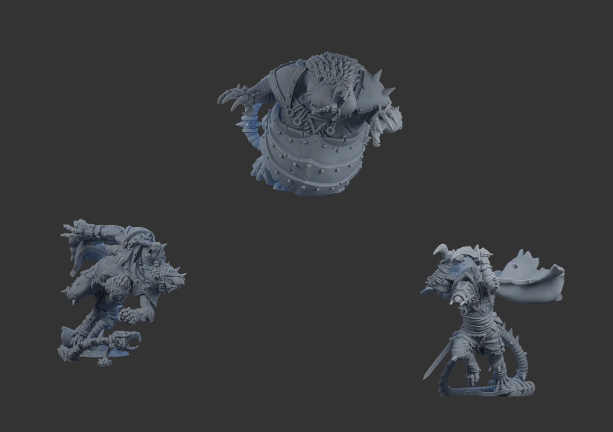 Ratmen Famous Players - Fantasy Football By Brutefun Miniatures